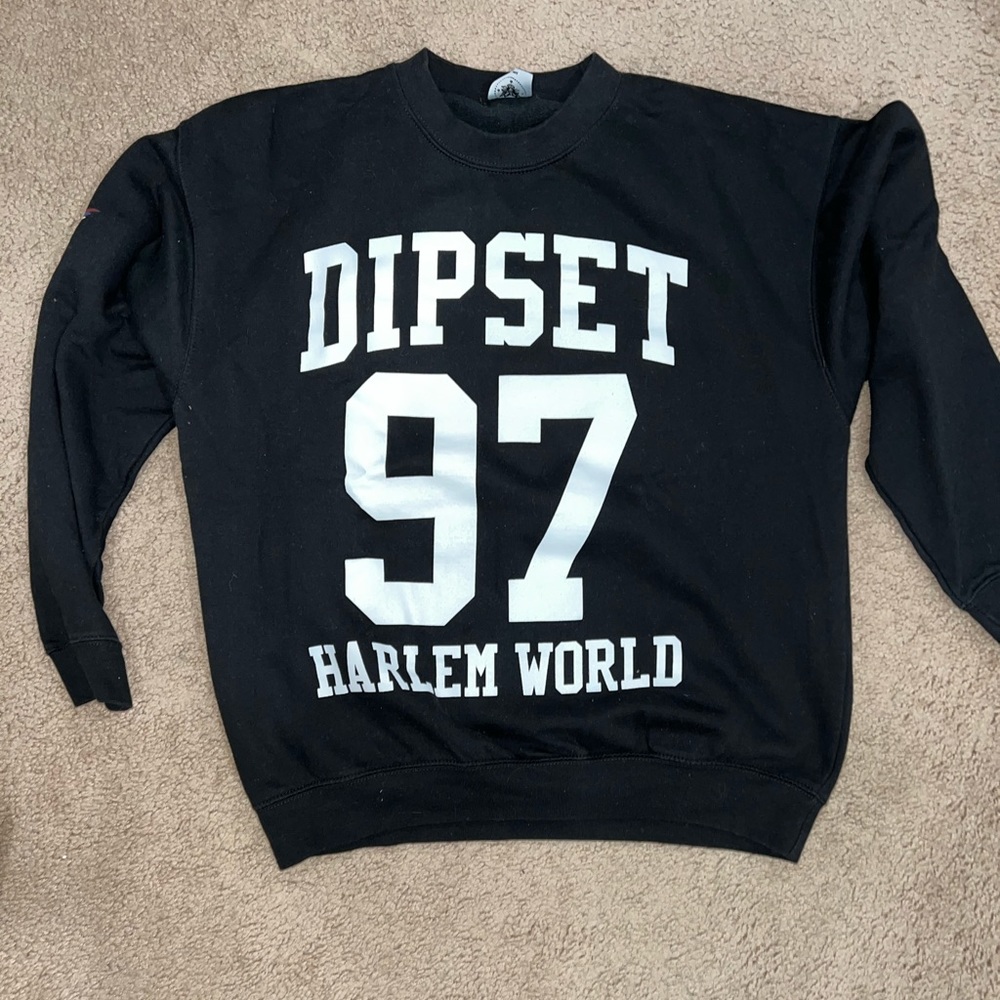 Diplomats Dipset Harlem World Crewneck- Large